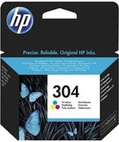 HP Cartuccia originale  304 Colori