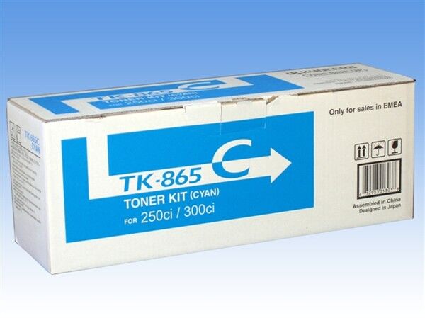 Kyocera Originale Toner   TK-865C 1T02JZCEU0 Stampa fino a 12.000 pagine al 5% di copertura.