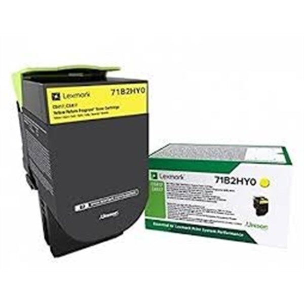 Lexmark 71B2HY0 Toner giallo  Originale