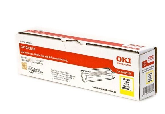 Oki 44059105 Toner giallo  Originale 44059105