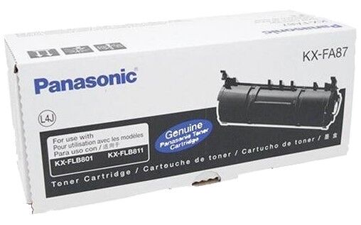 Panasonic KX-FA87X Toner nero  Originale KXFA87X