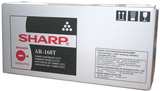 Sharp Originale Toner    AR-168T Stampa fino a 8.000 pagine al 5% di copertura.