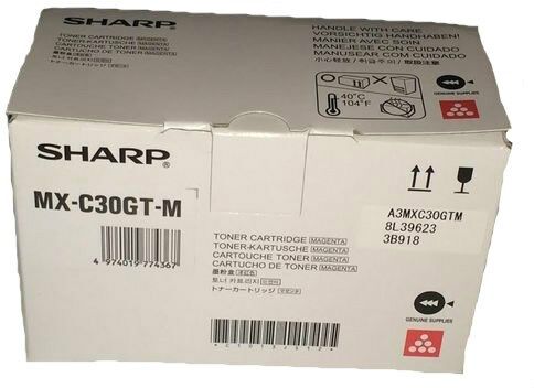 Sharp Originale Toner    MX-C30GTM Stampa fino a 6.000 pagine al 5% di copertura.