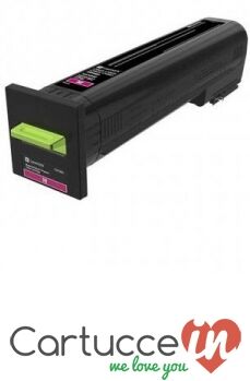 CartucceIn Cartuccia toner magenta Compatibile Lexmark per Stampante LEXMARK CX820DE