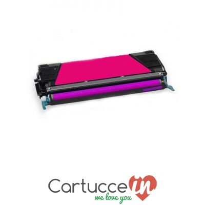 CartucceIn Cartuccia toner magenta Compatibile Lexmark per Stampante LEXMARK C736N