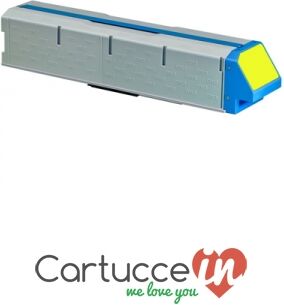 CartucceIn Cartuccia toner giallo Compatibile Oki per Stampante