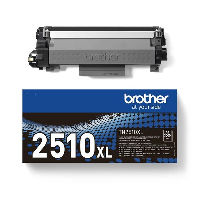 Brother Toner Nero Tn2510xl Per Stampa Laser