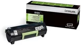 Toner Lexmark 51F2H00 512H originale NERO