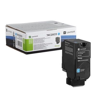 Toner originale Lexmark CS720DTE CIANO