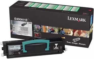 Toner Lexmark E450A11E originale NERO