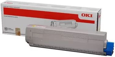 Toner originale Oki C831DN GIALLO