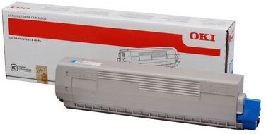 Toner originale Oki C831DM CIANO