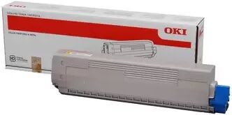 Toner originale Oki C834 GIALLO