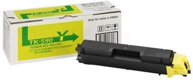 Toner originale Kyocera-Mita 1T02KVANL0 TK-590Y GIALLO