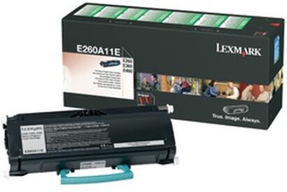 Lexmark E260A11E cartuccia toner 1 pz Originale Nero (E260A11E)