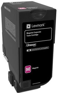 Lexmark 74C20ME cartuccia toner 1 pz Originale Magenta (74C20ME)