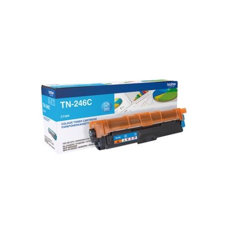 Brother TN-246C cartuccia toner 1 pz Originale Ciano (TN-246C)