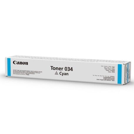 Canon 034 cartuccia toner 1 pz Originale Ciano (9453B001)