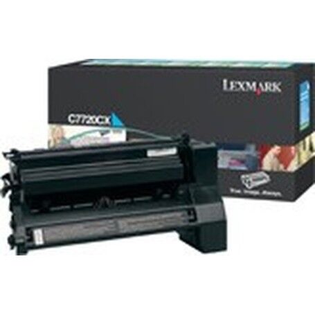 Lexmark C7720CX cartuccia toner 1 pz Originale Ciano (C7720CX)