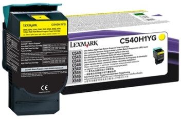 Lexmark C540H1YG cartuccia toner 1 pz Originale Giallo (C540H1YG)