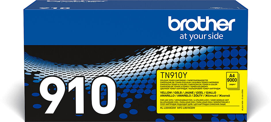 Brother TN-910Y cartuccia toner 1 pz Originale Giallo [TN910Y]