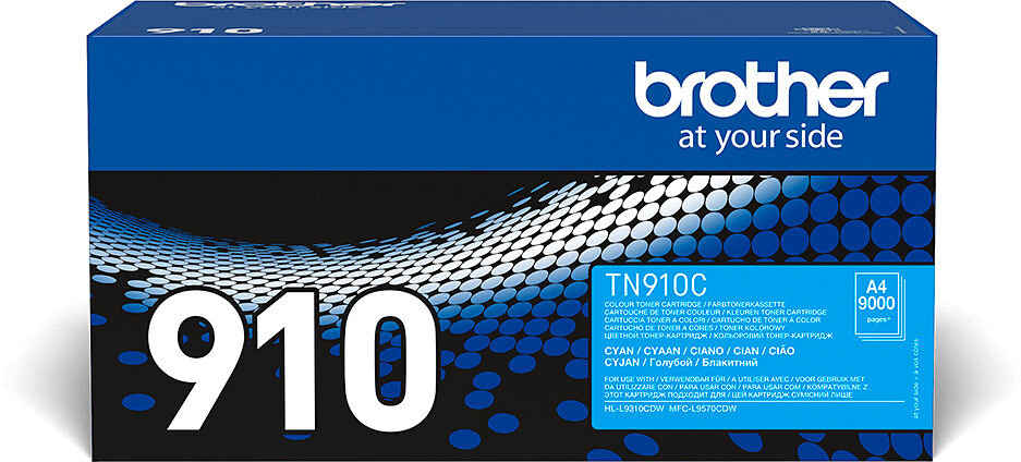 Brother TN-910C cartuccia toner 1 pz Originale Ciano [TN910C]