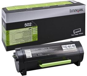 Lexmark Toner Nero 502 50F2000 1500 Copie Cartuccia Di Stampa Riutilizzabile Originale