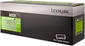 Lexmark Toner Nero 502X 50F2X00 10000 Copie Cartuccia Di Stampa Riutilizzabile Originale