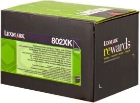 Lexmark Toner Nero 802Xk 80C2Xk0 8000 Copie Cartuccia Di Stampa Riutilizzabile Originale