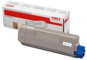 Oki Toner Giallo 44315305 C610 6000 Copie Originale