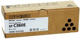 Ricoh Toner Nero 408188 Sp C360Ebk 2500 Copie Originale