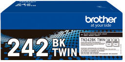 Brother Multipack Nero Tn-242Bk Twin 2500 Copie Originale