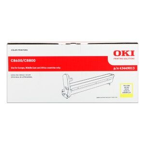 Oki tamburo giallo 43449013 c8600/8800 20000 copie originale