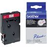 Brother TC-292 Labeltape Tapekleur: Wit Tekstkleur: Rood 9 mm 7.7 m