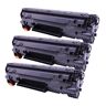 Kompatibel - HP 44A BK combo pack 3 stk Toner - CF244A - Svart 3000 sider