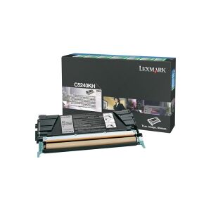 Lexmark C5240KH svart toner hög kapacitet (original)