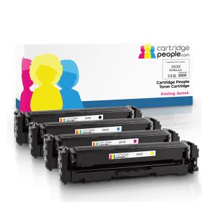Own Brand HP 203X High Capacity Multipack - Full Set of 4 Toner Cartridges (Cartridge People)