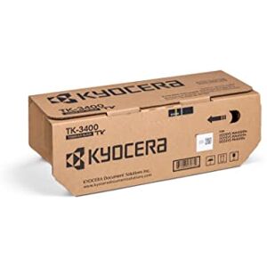 Kyocera TK-3400 Original Toner Cartridge Black Compatible with Ecosys PA4500x