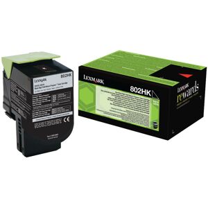 Original Lexmark 802HK High Cap Black Toner Cartridge