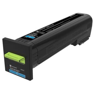 Original Lexmark 82K2XC0 Cyan Return Program Toner Cartridge