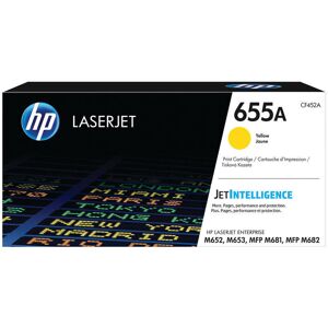 Original HP 655A Yellow Toner Cartridge