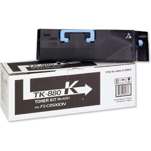 Original Kyocera TK-880K Black Toner Cartridge