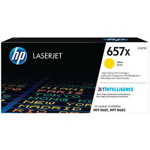 Original HP 657X High Capacity Yellow Toner