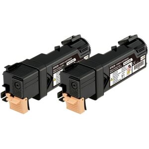 Original Epson C13S050631 Black Toner Cartridge Twin Pack