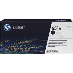 Original HP 651A Black Toner Cartridge (CE340A)