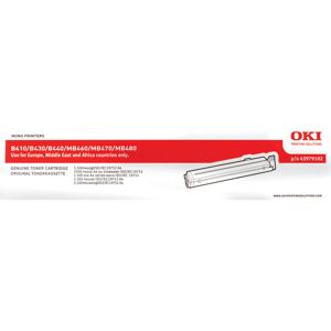 Original Oki 43979102 Black Toner Cartridge