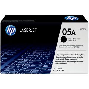 Original HP 05A  Dual Pack Black Toner Cartridges (CE505D)