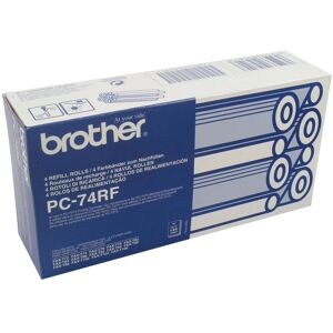 Original Brother PC74RF Fax Thermal Ribbon Refill x4