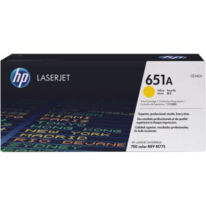 Original HP 651A Yellow Toner Cartridge (CE342A)