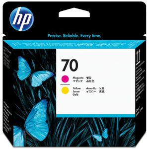 Original HP No. 70 Magenta and Yellow Printhead